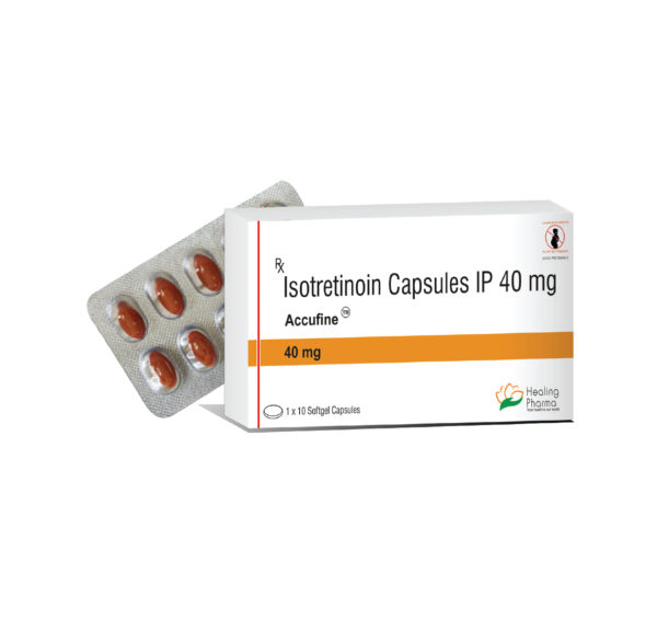 Accufine 40 Isotretinoin – 10 tablet